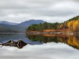Digital Image (Theme - Water, Ice) 3rd Reflection of Glen Affric by Paul Skehan